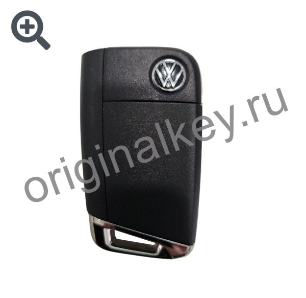 Ключ для Volkswagen Tiguan, Hitag Pro, KeylessGo, Locked