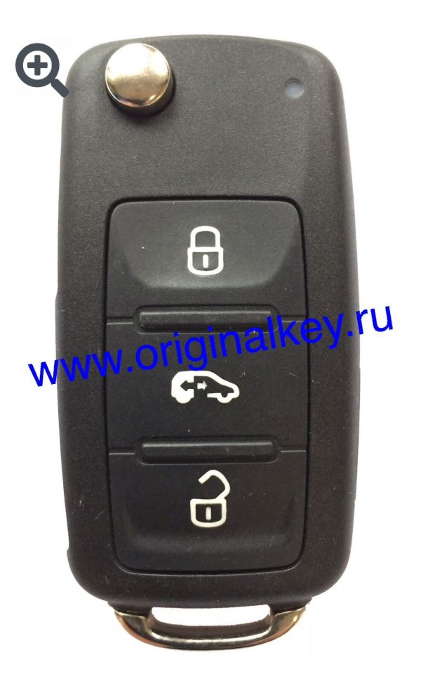 Key for the car VW Multivan 2009-2015, Sharan 2010-2015, 4 buttons