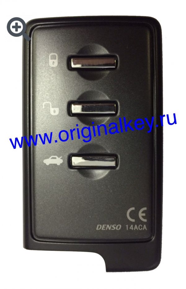 Key for Forester 2009-2012, Impreza (GE,GH) 2007-2011, Impreza (GR,GV) 2007-2014, Legacy 2009-2012