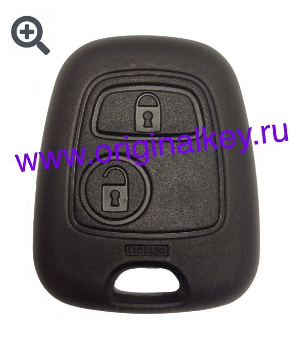Remote with chip for Peugeot 406 2001-2004, PCF7936