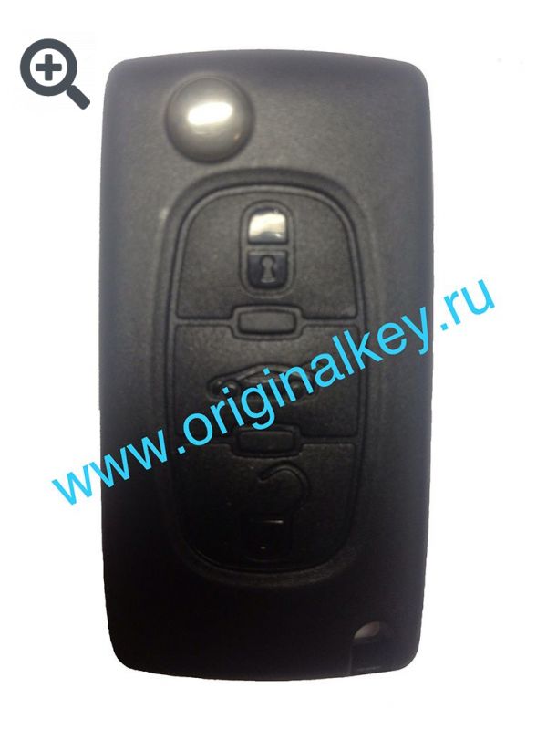 Key for Peugeot 407 2008-2010, PCF7941, VA2