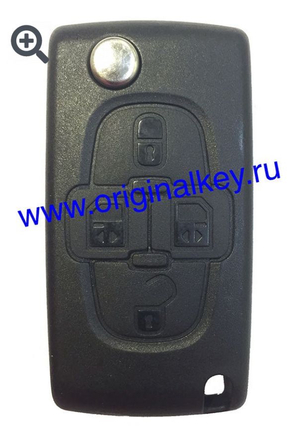 Key for Peugeot 807 2006-2009, PCF7941, HU83