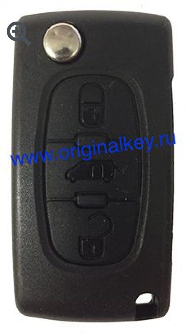Key for Peugeot Expert 3 / Expert Tepee 2009-, PCF7941, HU83