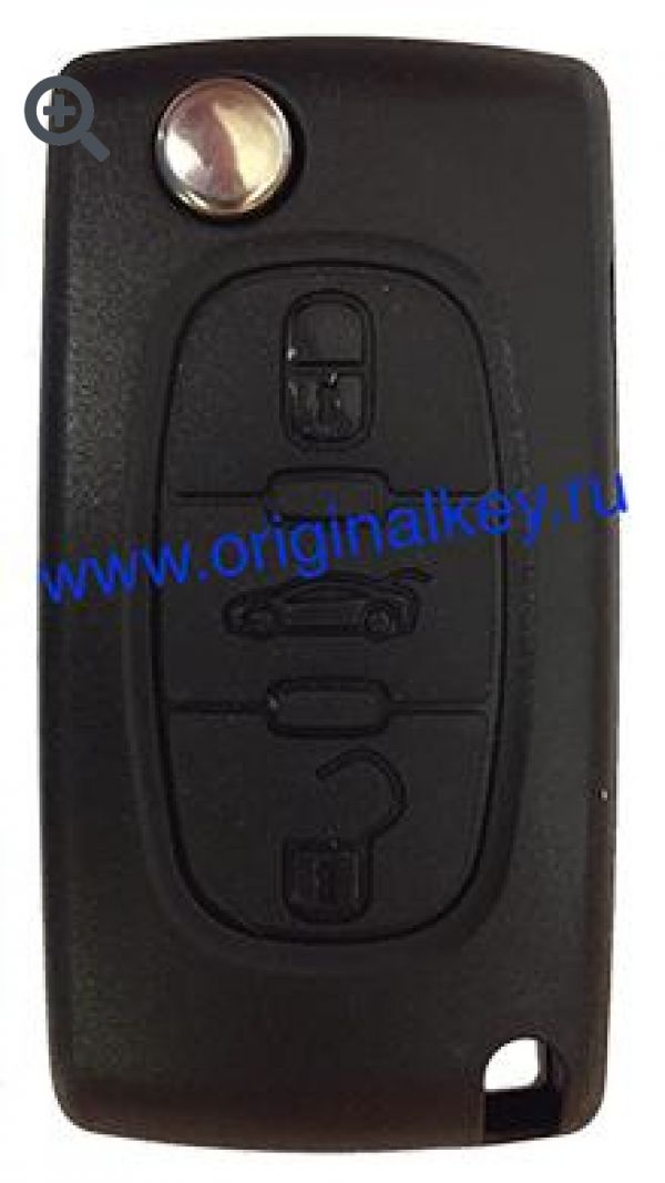 Key for Peugeot RCZ 2009-, 408 2012-, 308CC 2008-2014