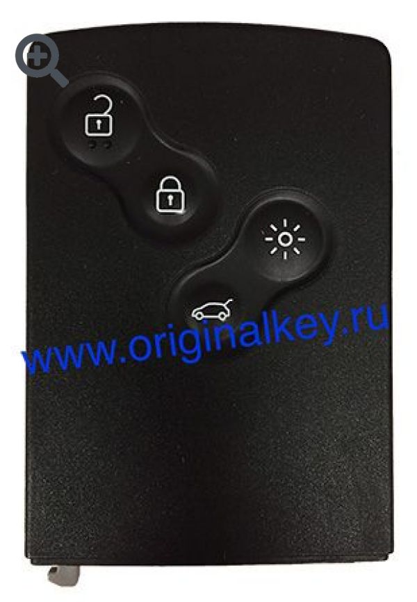 Key for Renault Clio IV, Renault Kaptur 2016-