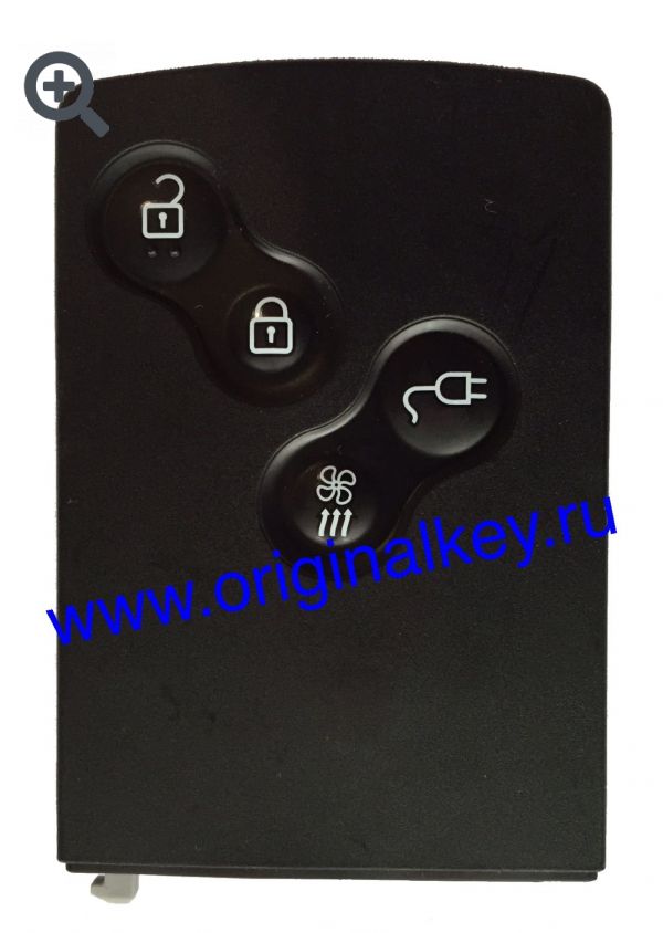 Key for Renault Zoe 2012-, PCF7952