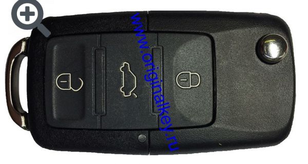 Key for Skoda Octavia 2004-2008, 433 Mhz