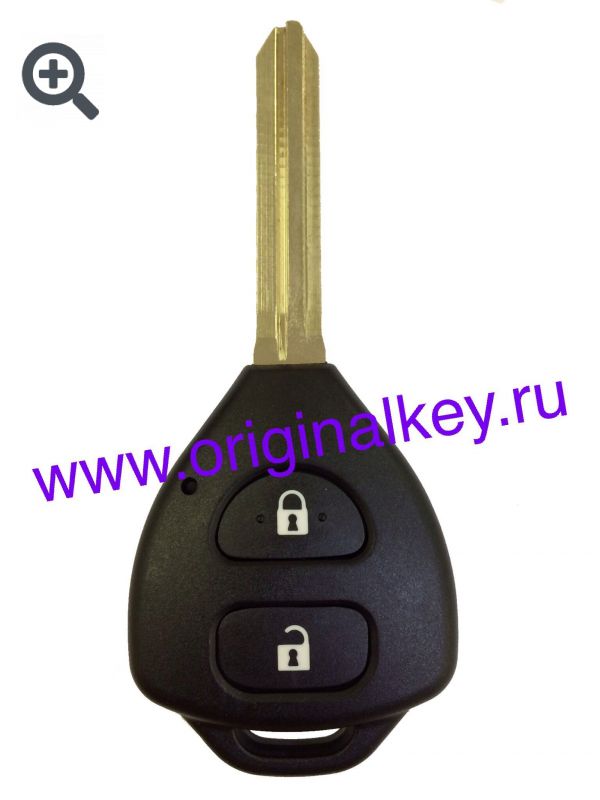 Key for Toyota Belta 2006-2010, IQ 2008-2010, IST 2010-2010, Ractis 2007-2010, Vitz 2007-2010, Wish 2007-2009