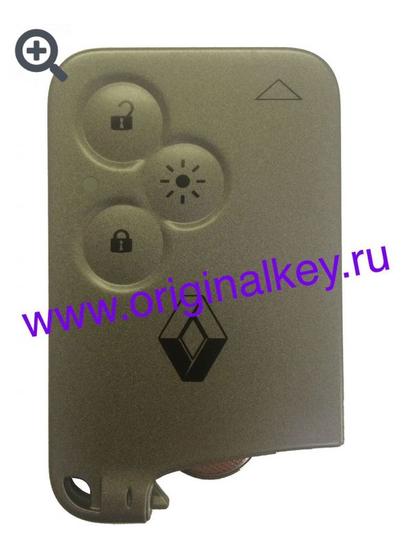 Key card for Renault Laguna II 2001-2008, 433Mhz, PCF4947