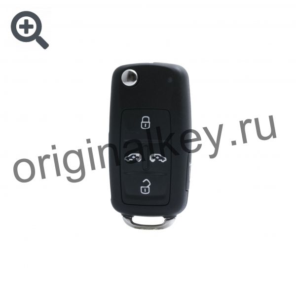 Key for Volkswagen Multivan 2011-2016, Sharan 2011-2016, 5 buttons