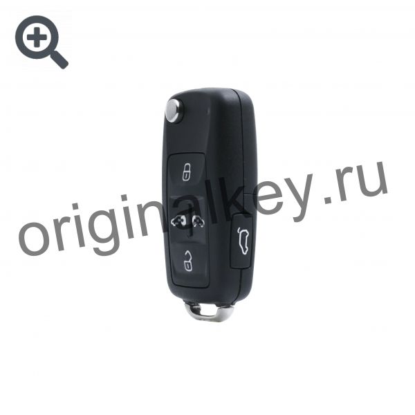 Ключ для автомобиля Volkswagen Multivan 2011-2016, Sharan 2011-2016, 5 кнопок
