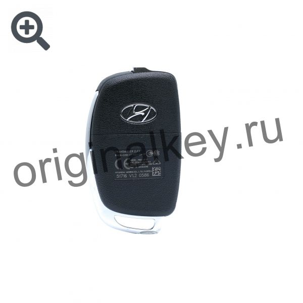 Ключ для Hyundai Sonata с 2014 года, 4D60х80