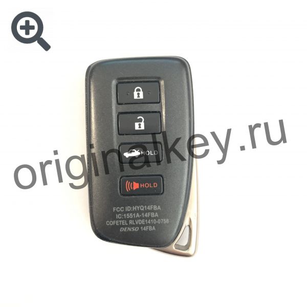 Ключ для Lexus ES250/350/300H 2012-2018, GS250/350/400H 2012-2018