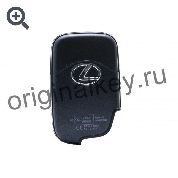 Ключ для Lexus GX460 2009-2019, MDL B74EA