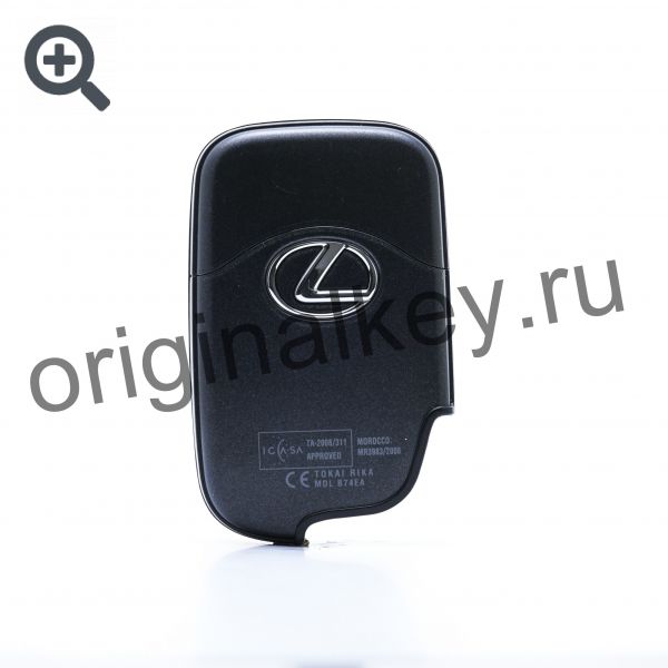 Key for Lexus GX460 2009-, MDL B74EA
