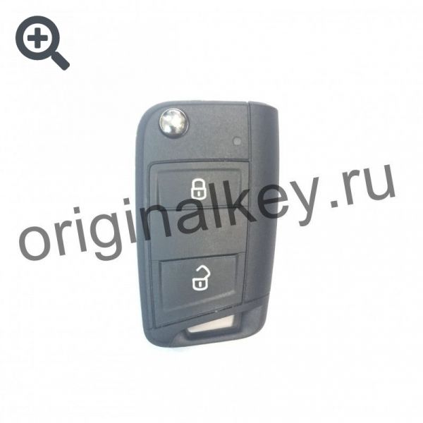 Key for Volkswagen Crafter 2016-, Slide door, Megamos AES