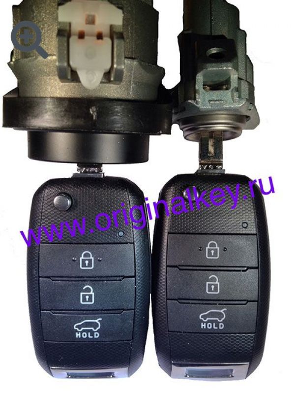 Set of locks with keys for Kia Ceed (JD) since 2012