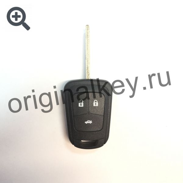 Key case for Opel, Chevrolet three-button