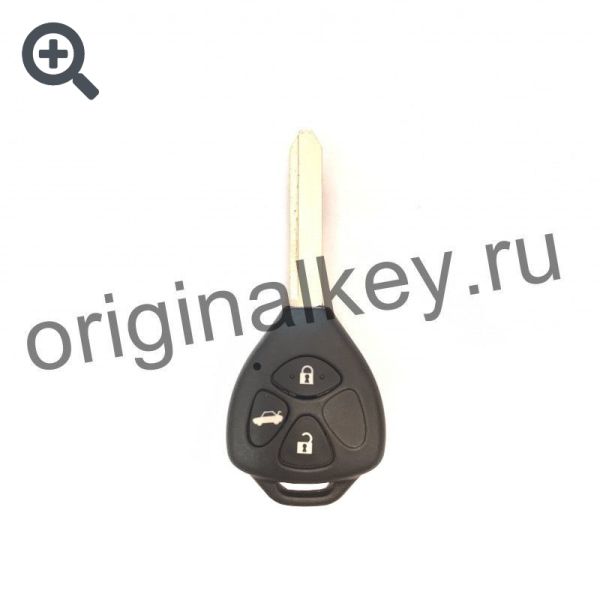 Корпус ключа для Toyota 3-х кнопочный. Toy47