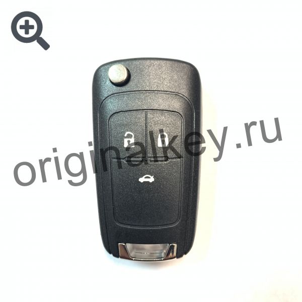 Корпус выкидного ключа для Opel, Chevrolet. Профиль HU100. 3 кнопки