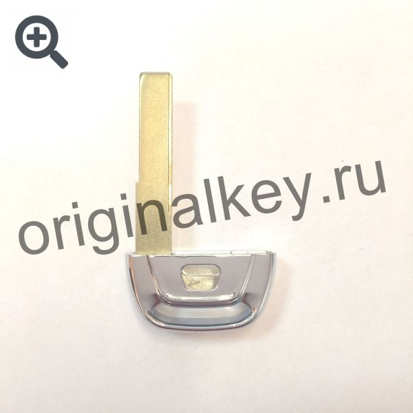 Metallic key-blade for Audi smart keys