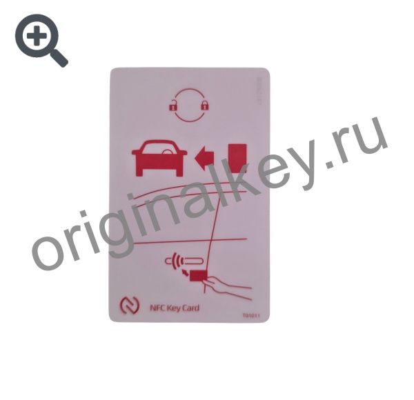 NFC карта для Toyota