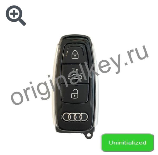 Ключ для Audi MLB new. 2x. Black. RS Panic