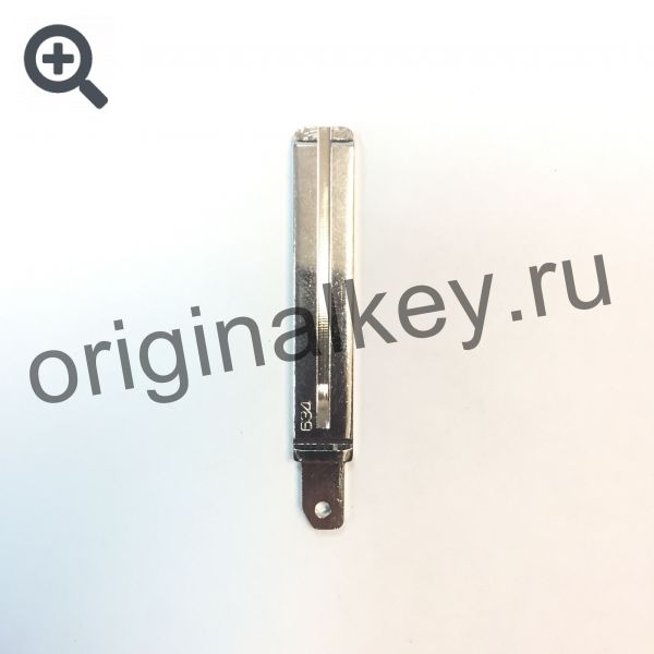 Key blade for SsangYong 2014-