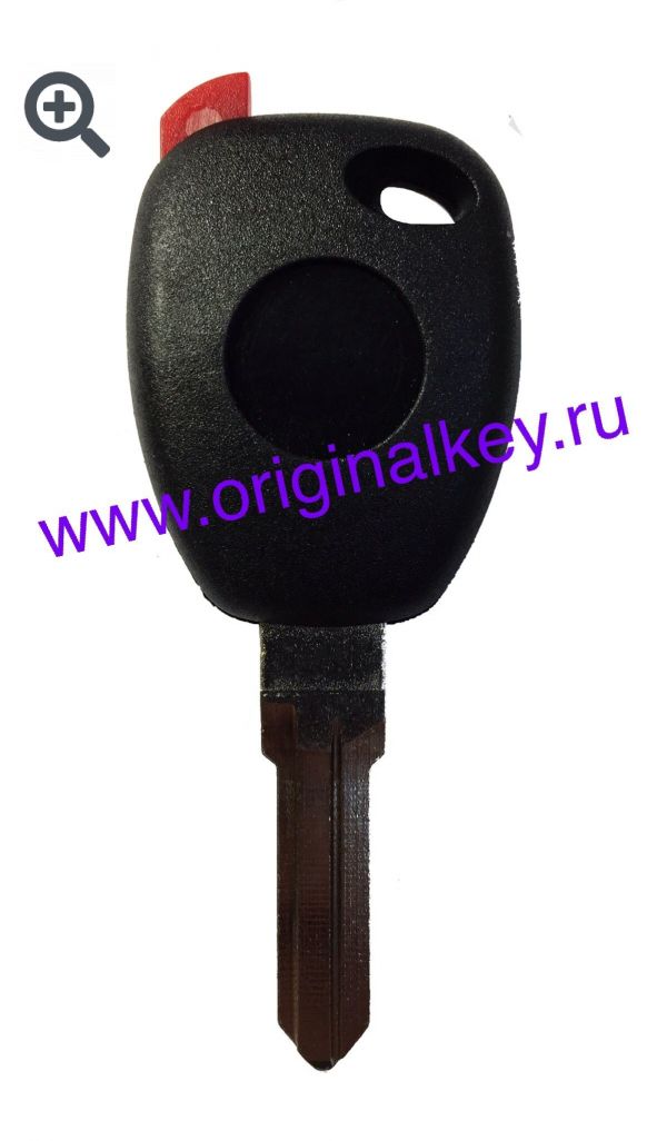 Key blank with space for the chip. DAC-4D.P