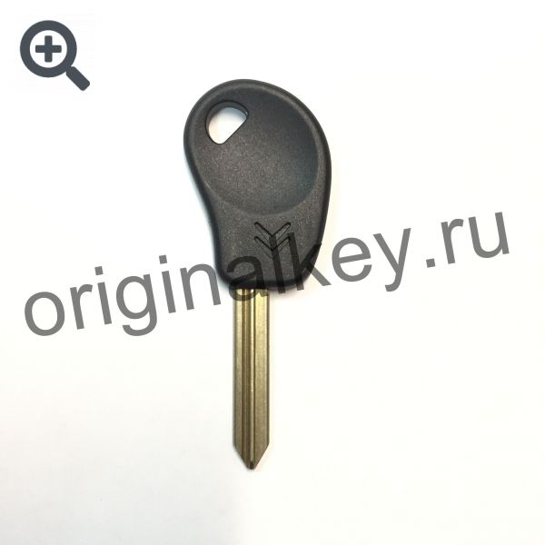 Key blank with space for the chip. SX9 profile