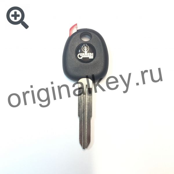 Key blank with space for the chip. ERREBI SSA2P