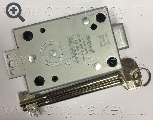 Lock for the safe key CAWI 2618-120