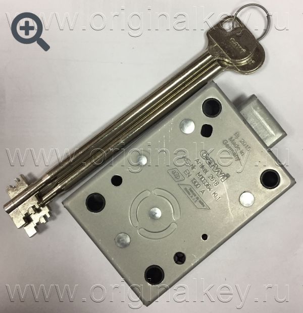 Lock for the safe key CAWI 2618-145