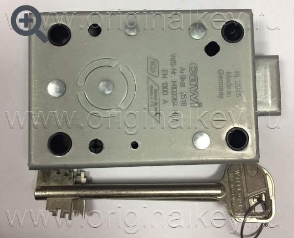 Lock for the safety Deposit box key CAWI 2618-95